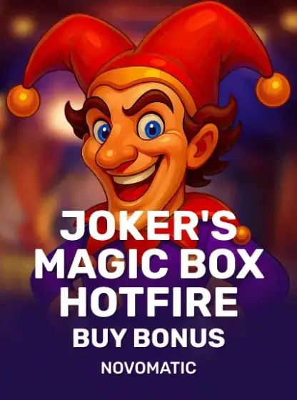 Jokers Magic Box Hotfire Buy Bonus game cover